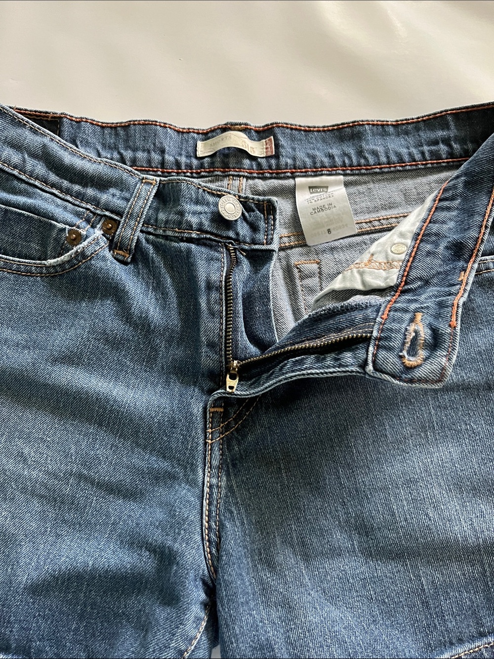 Levi’s 515 Shorts Mid Rise Size 8 - Picture 16 of 16